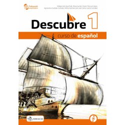 Język hiszpański DESCUBRE 1 Podręcznik. Szkoły ponadpodstawowe. Draco. Używany